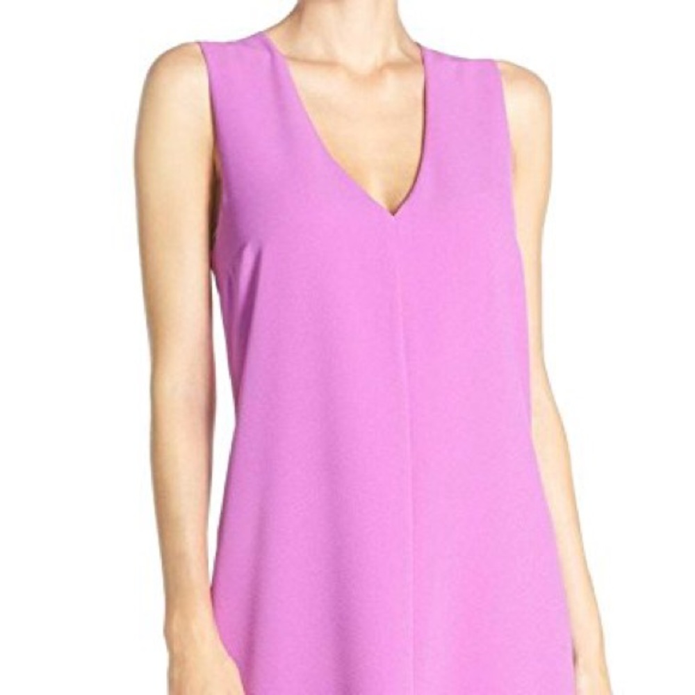 Felicity and coco v neck crepe shift dress
